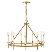 Copley Chandelier - Medium - Brass