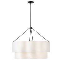 Gwen Drum Chandelier - Black