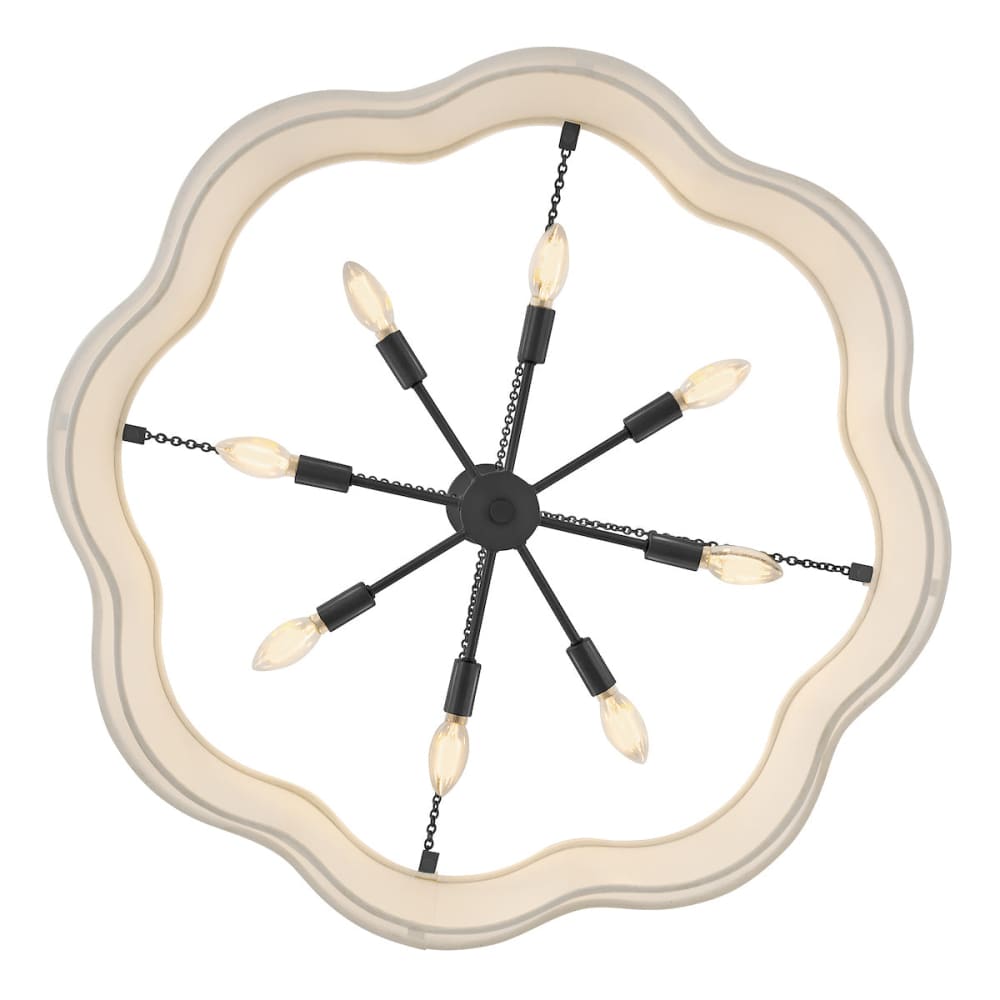 Gwen Drum Chandelier - Black