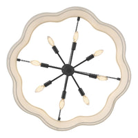 Gwen Drum Chandelier - Black