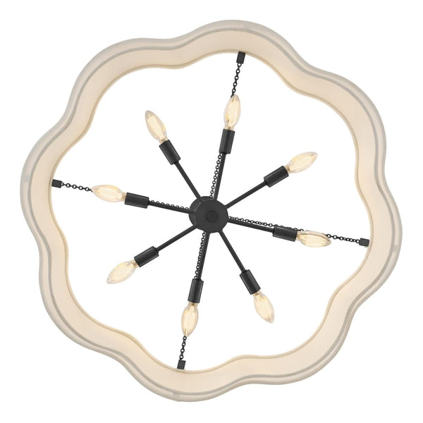 Gwen Drum Chandelier - Black