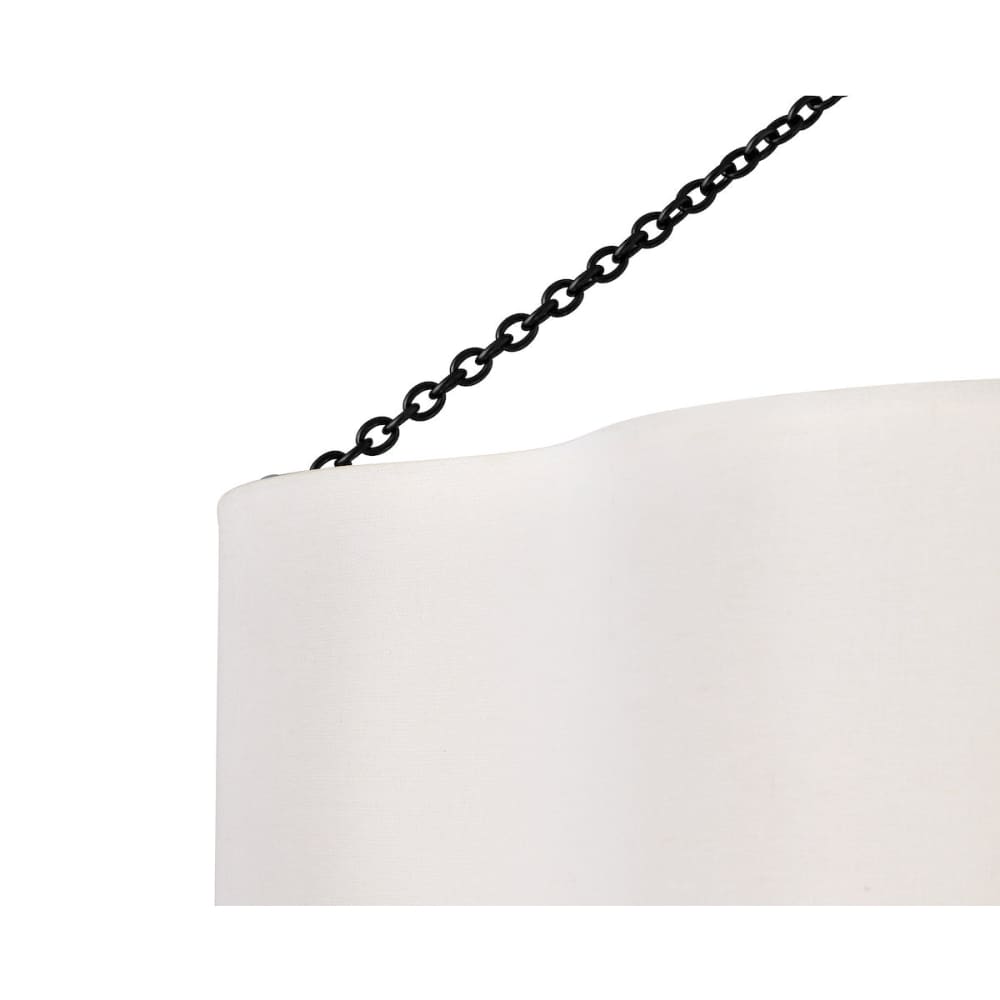 Gwen Drum Chandelier - Black