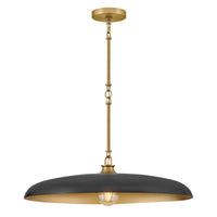 Sadie Dome Chandelier - Black