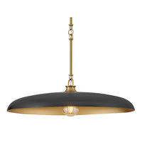 Sadie Dome Chandelier - Black