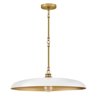 Sadie Dome Chandelier - White