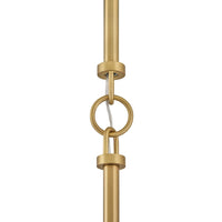 Sadie Dome Chandelier - Brass
