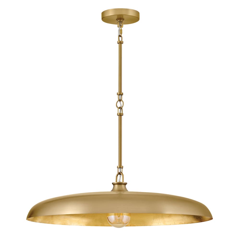 Sadie Dome Chandelier - Brass