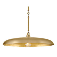 Sadie Dome Chandelier - Brass