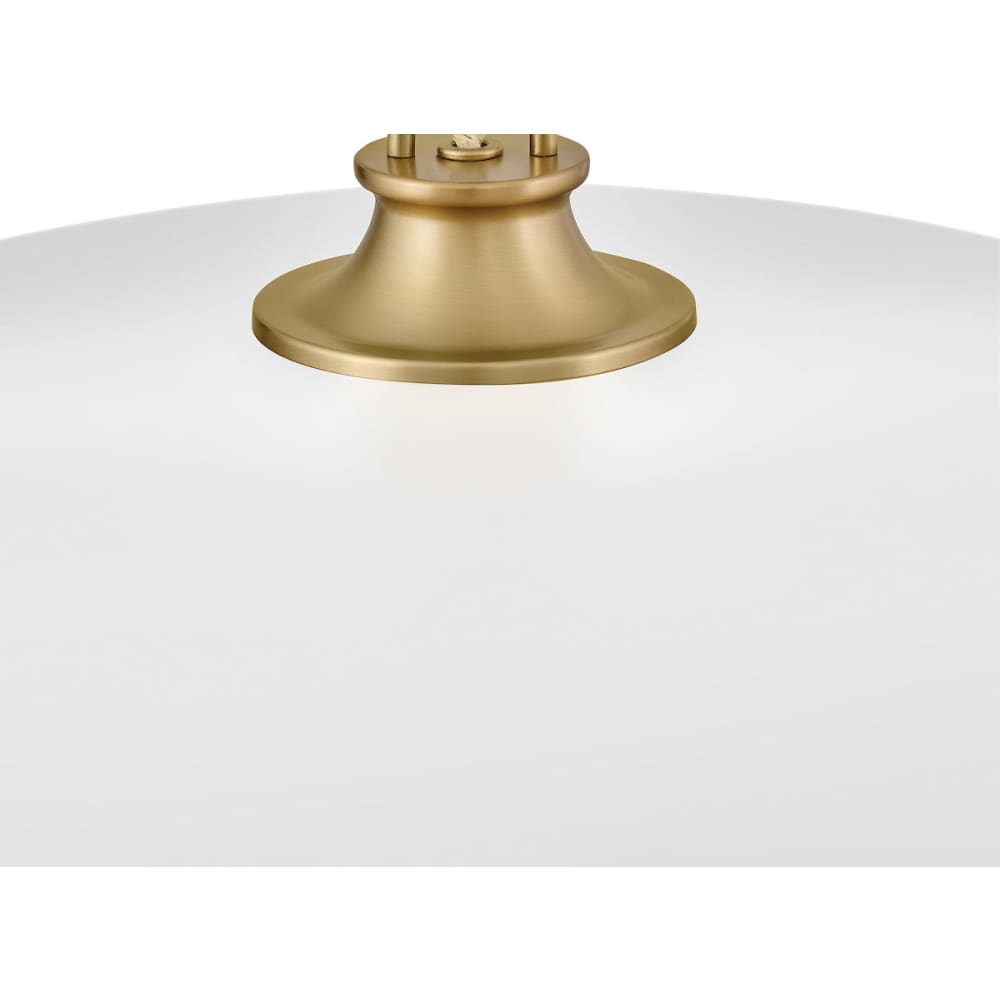 Sadie Dome Pendant - White