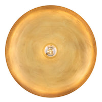Sadie Dome Pendant - Brass