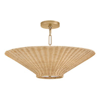 Delia Convertible Chandelier - Natural