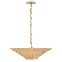 Delia Convertible Chandelier - Natural