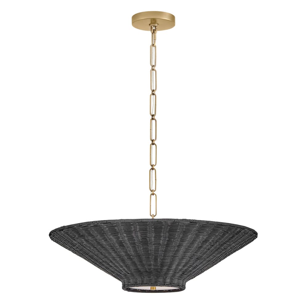 Delia Convertible Chandelier - Black