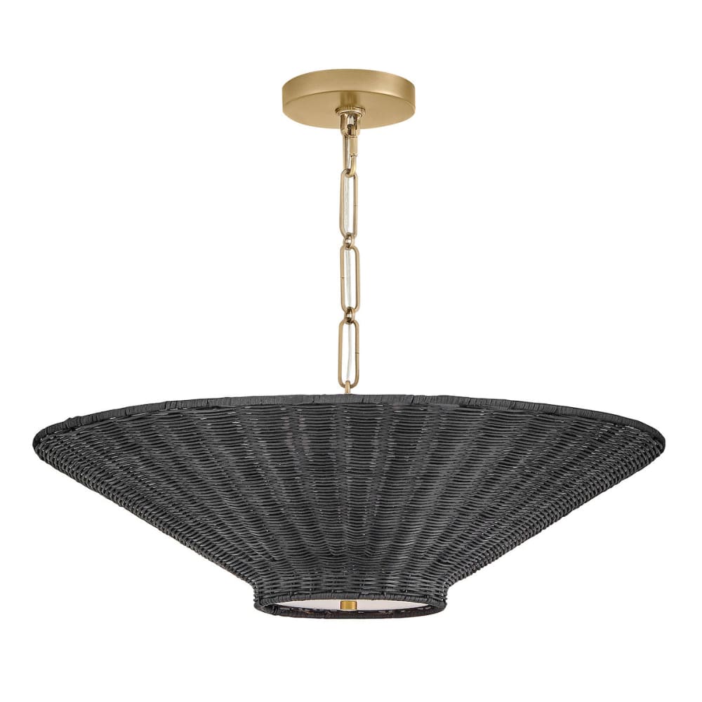 Delia Convertible Chandelier - Black