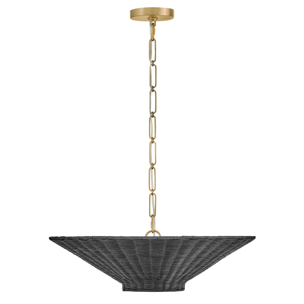 Delia Convertible Chandelier - Black