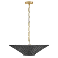 Delia Convertible Chandelier - Black