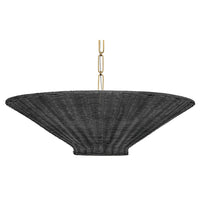 Delia Convertible Chandelier - Black