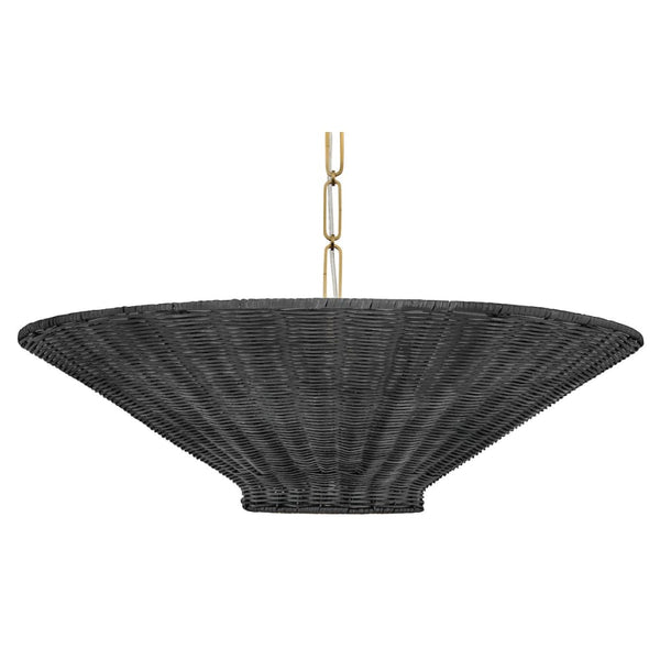 Delia Convertible Chandelier - Black
