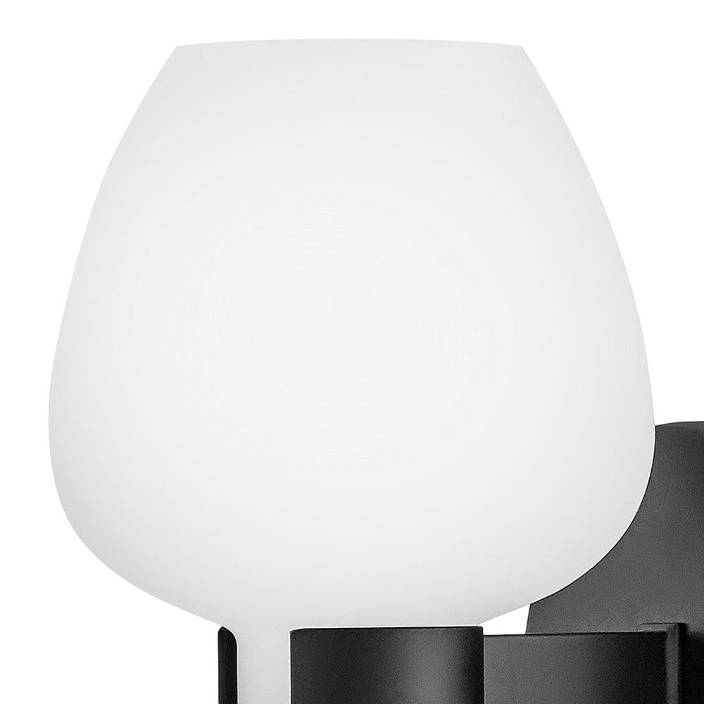 Sylvie 1 Light Wall Sconce - Black