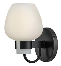 Sylvie 1 Light Wall Sconce - Black