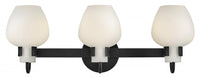 Sylvie 3 Light Vanity - Black