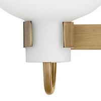 Sylvie 3 Light Vanity - Heritage Brass