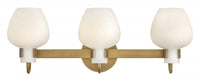 Sylvie 3 Light Vanity - Heritage Brass