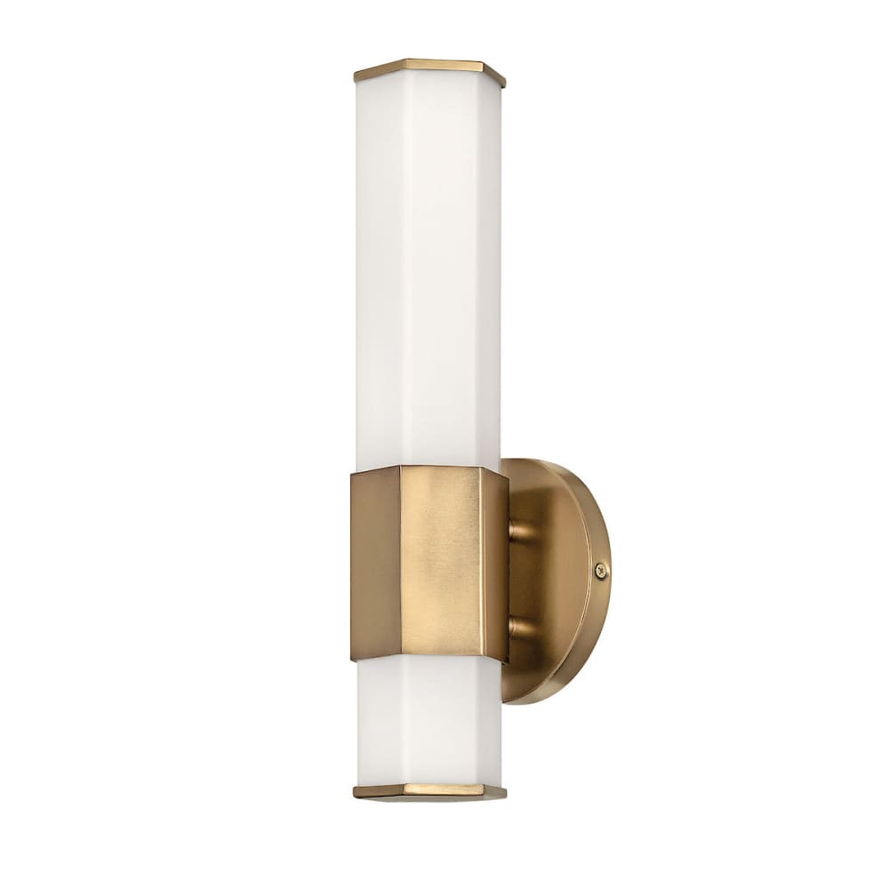 Facet LED Sconce - Brass