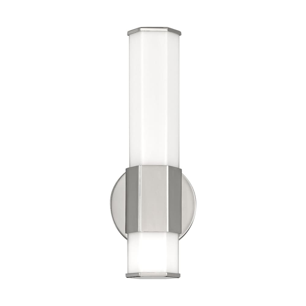 Facet LED Sconce - Polished Nickel