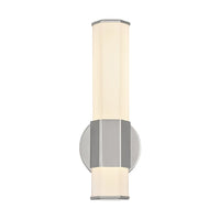 Facet LED Sconce - Polished Nickel