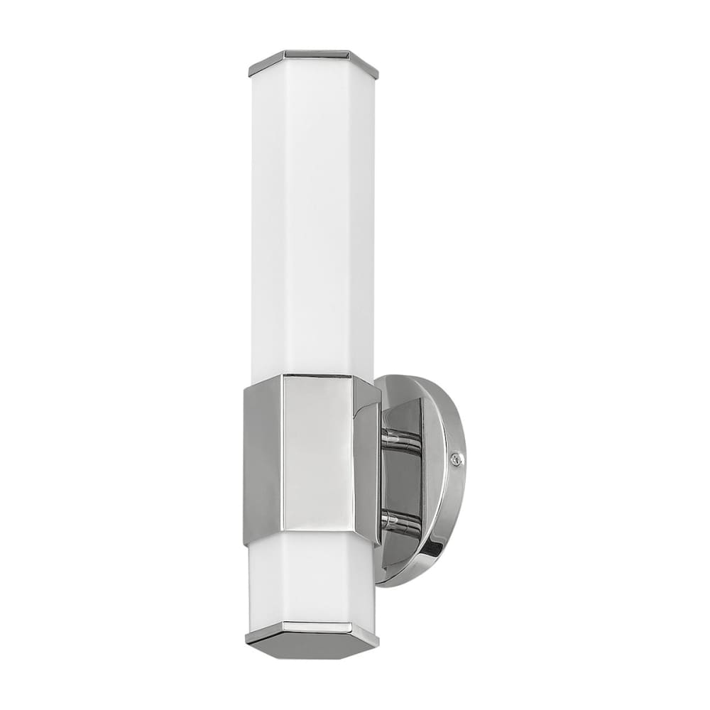 Facet LED Sconce - Polished Nickel