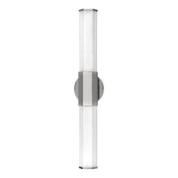 Facet LED Vanity - Medium - Polished Nickel