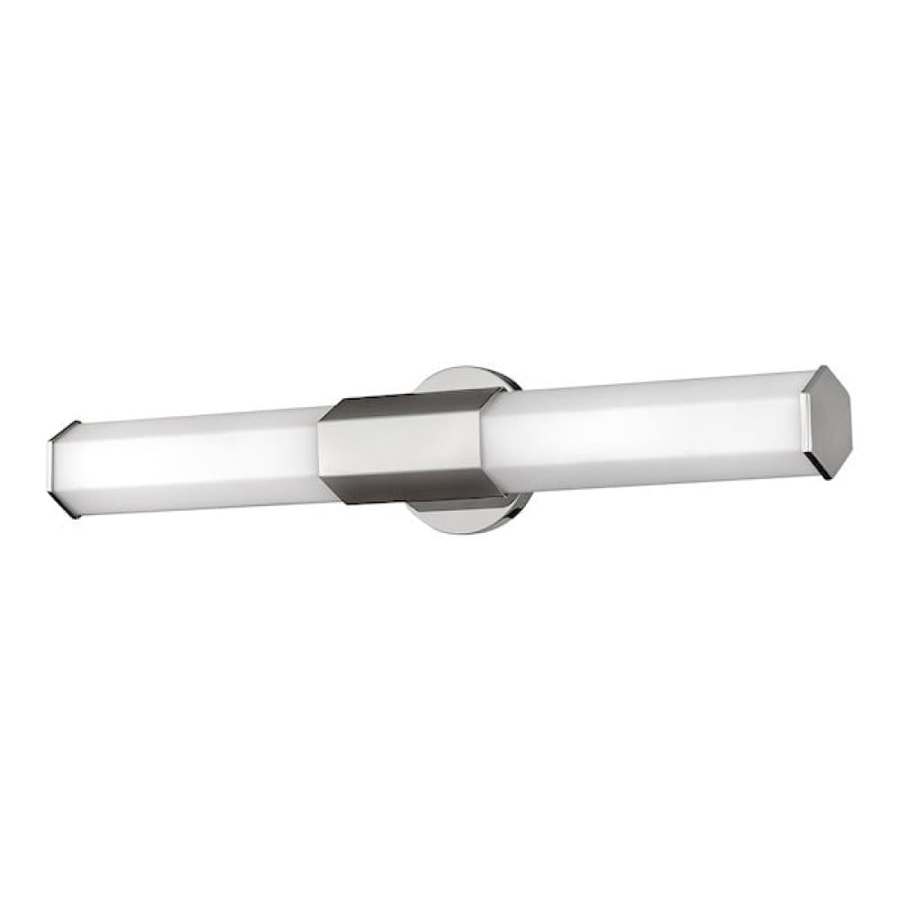 Facet LED Vanity - Medium - Polished Nickel