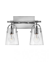 Foster 2 Light Vanity - Chrome