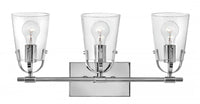 Foster 3 Light Vanity - Chrome