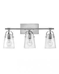 Foster 3 Light Vanity - Chrome