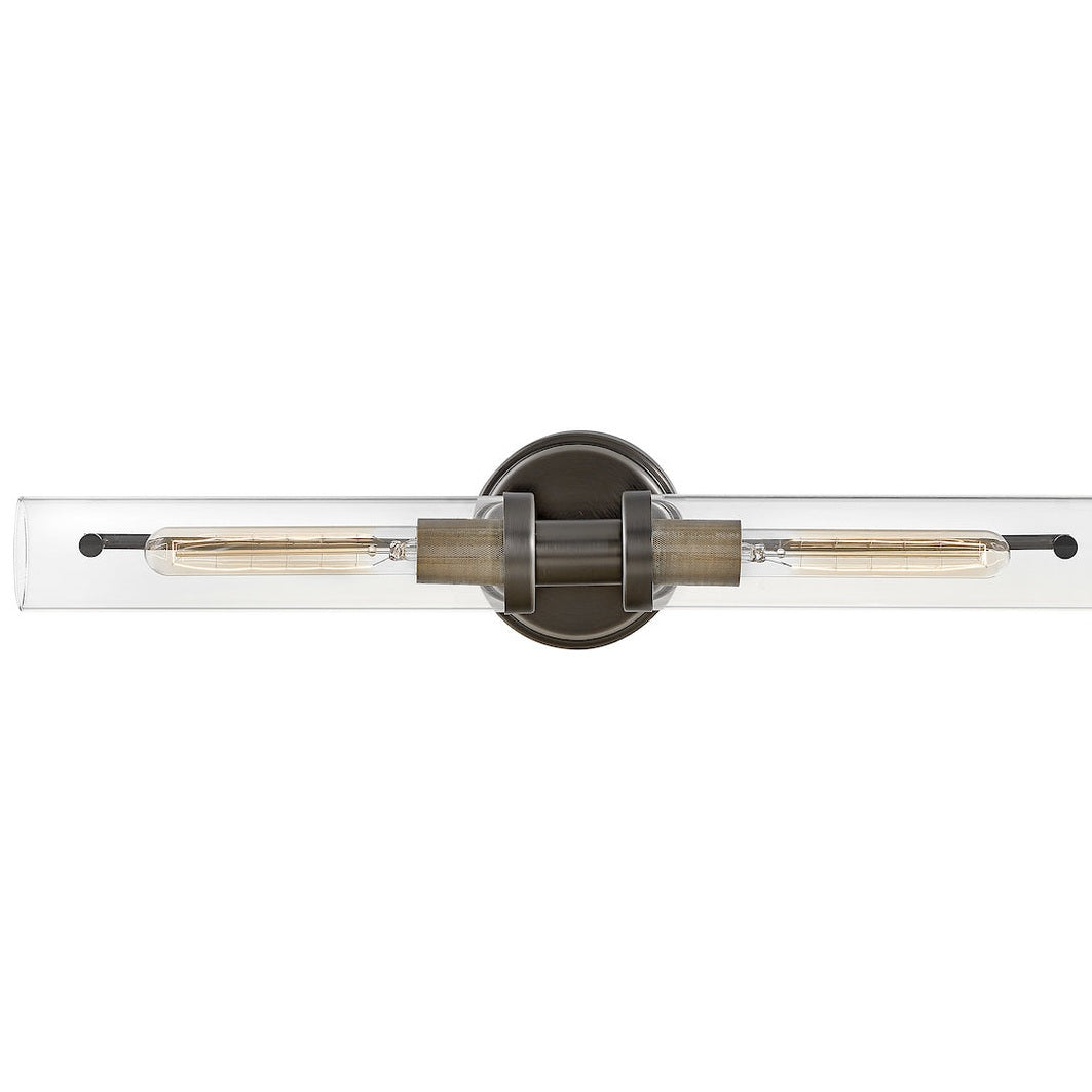 Vaughn Vanity Sconce - Black / Brass