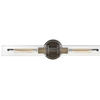 Vaughn Vanity Sconce - Black / Brass
