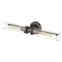Vaughn Vanity Sconce - Black / Brass