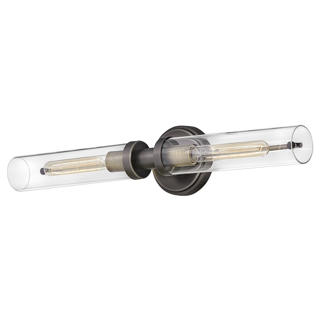 Vaughn Vanity Sconce - Black / Brass