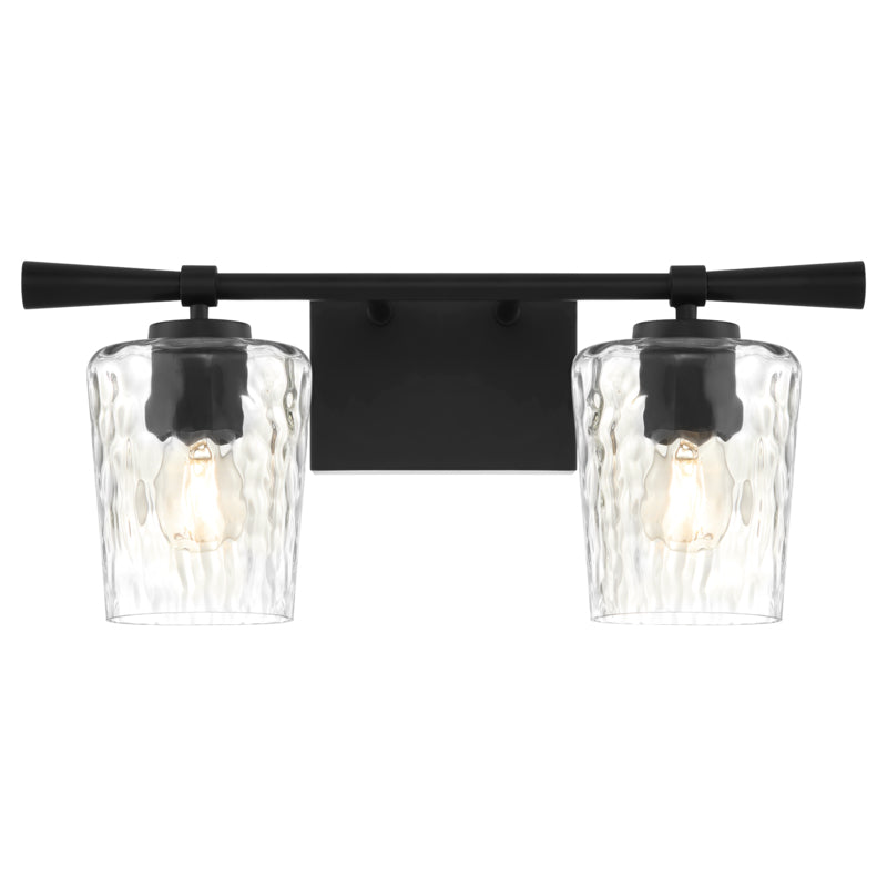 Goodwin 2 Light Vanity - Black