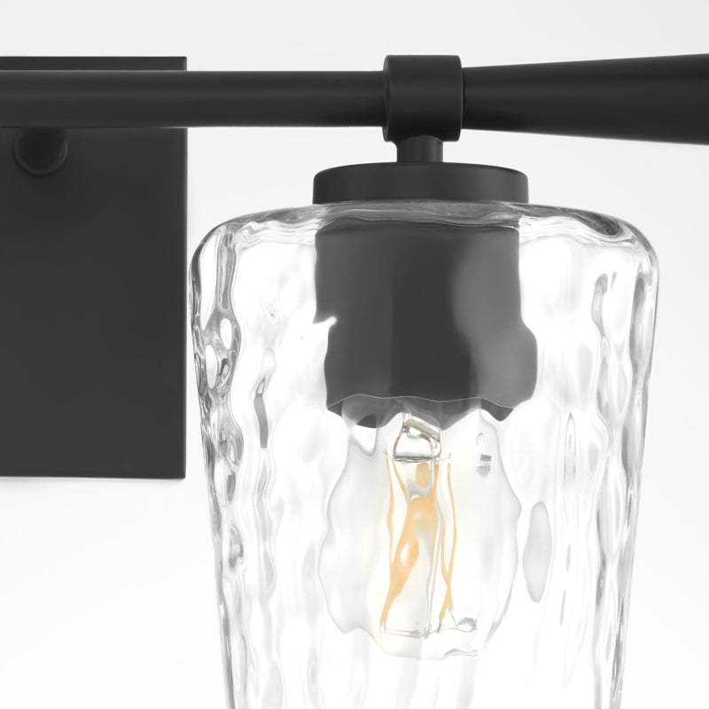 Goodwin 2 Light Vanity - Black
