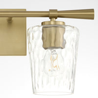 Goodwin 2 Light Vanity - Aged Brass