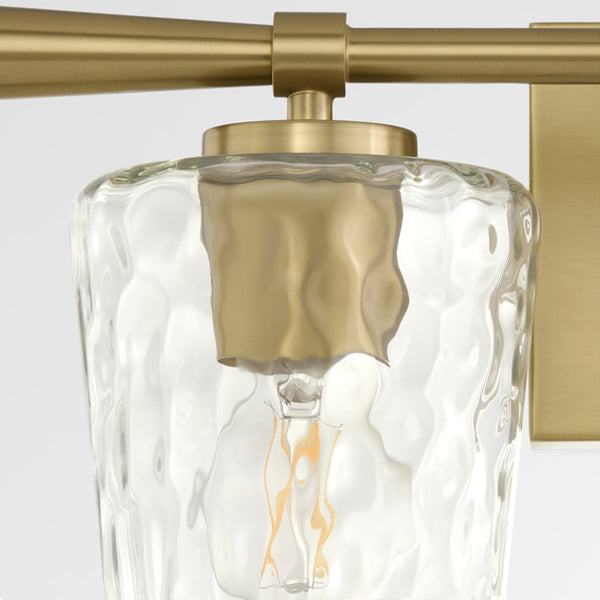 Goodwin 2 Light Vanity - Aged Brass