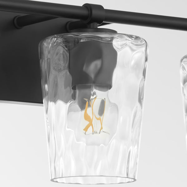 Goodwin 3 Light Vanity - Black
