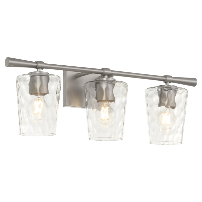 Goodwin 3 Light Vanity - Satin Nickel
