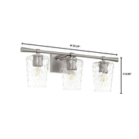 Goodwin 3 Light Vanity - Satin Nickel