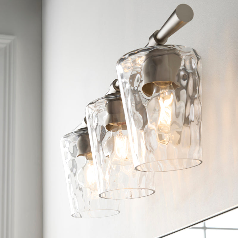 Goodwin 3 Light Vanity - Satin Nickel