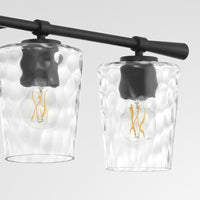 Goodwin 2 Light Vanity - Black