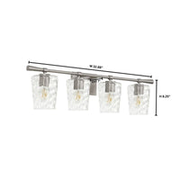 Goodwin 4 Light Vanity - Satin Nickel